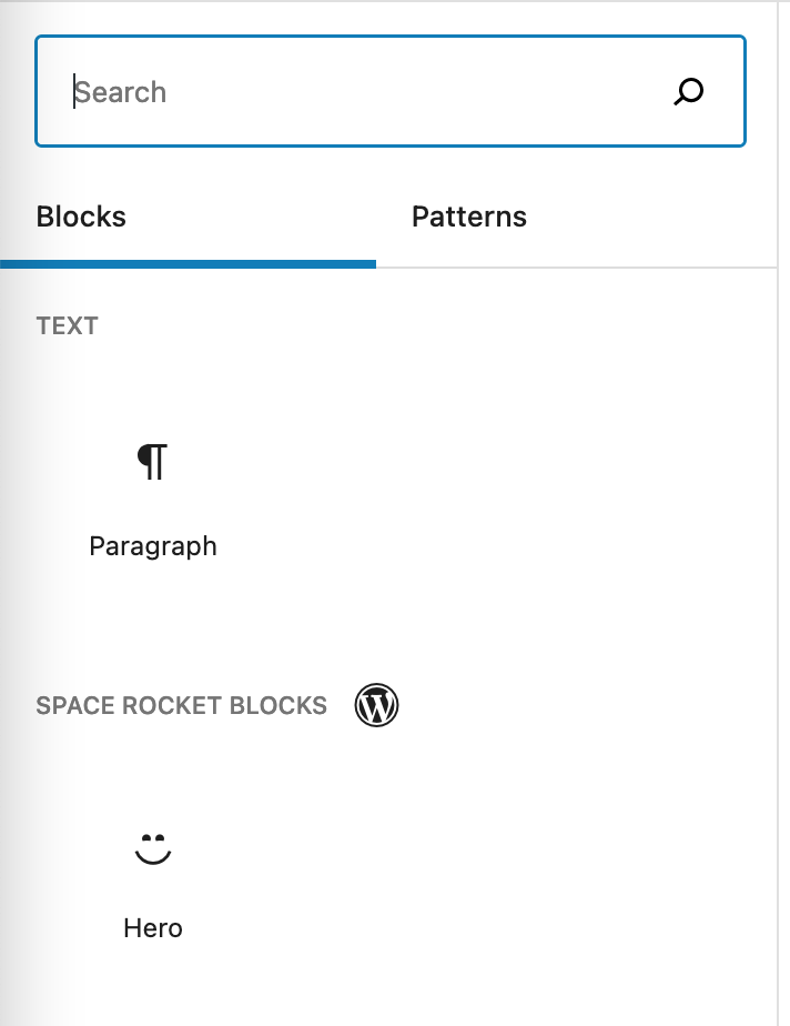 Adding a custom WordPress block category